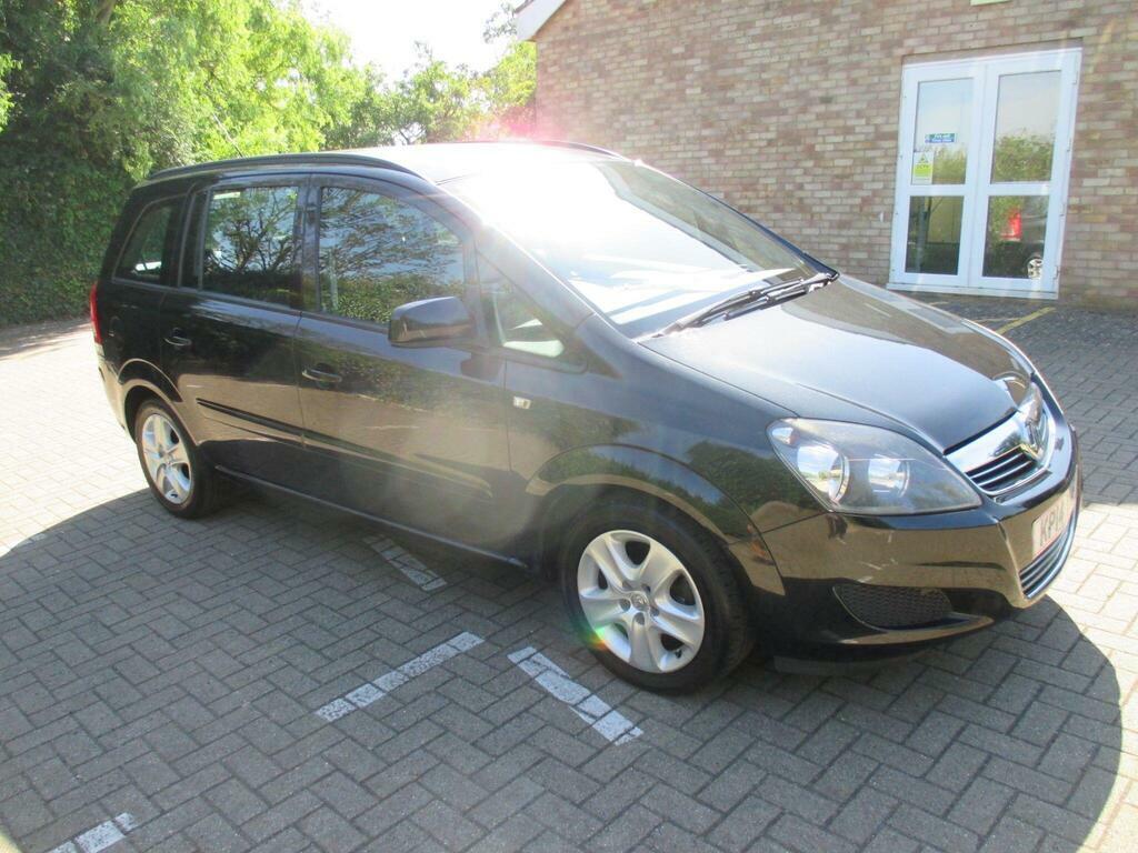 Vauxhall Zafira 1.8 16V Exclusiv Euro 5 Black