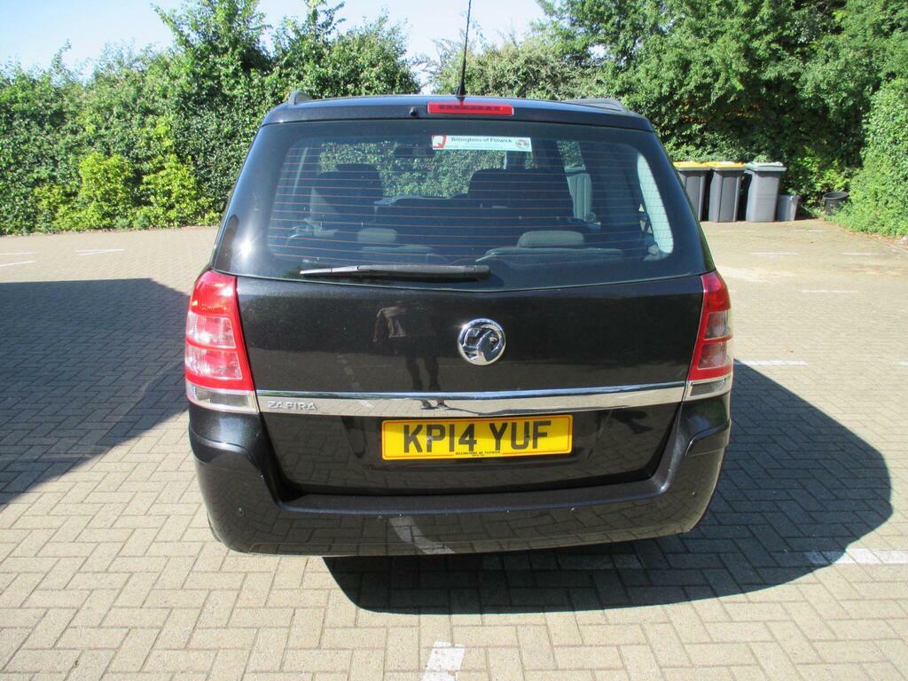 Vauxhall Zafira 1.8 16V Exclusiv Euro 5 Black #4