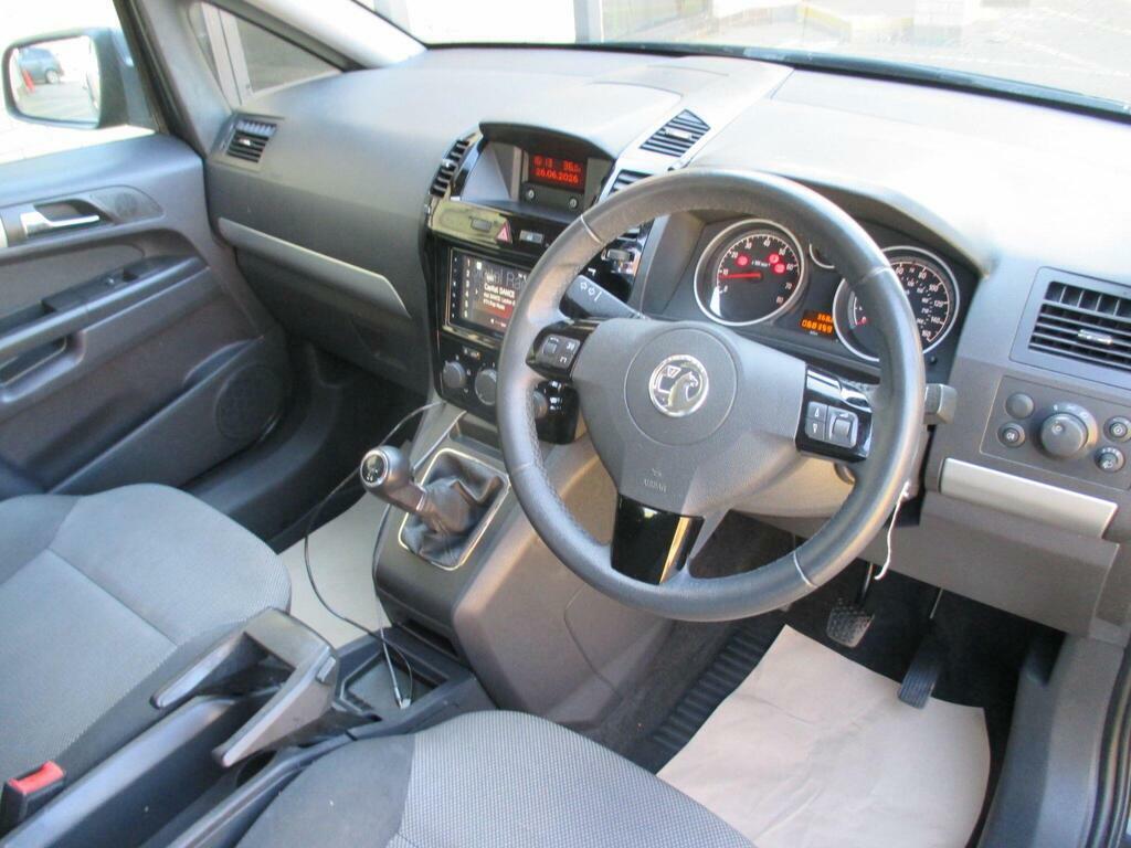 Vauxhall Zafira 1.8 16V Exclusiv Euro 5 Black #17