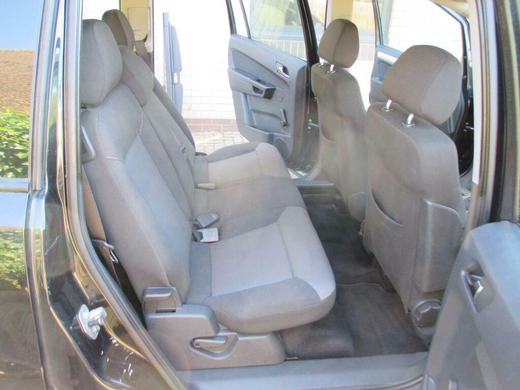 Vauxhall Zafira 1.8 16V Exclusiv Euro 5 Black #25