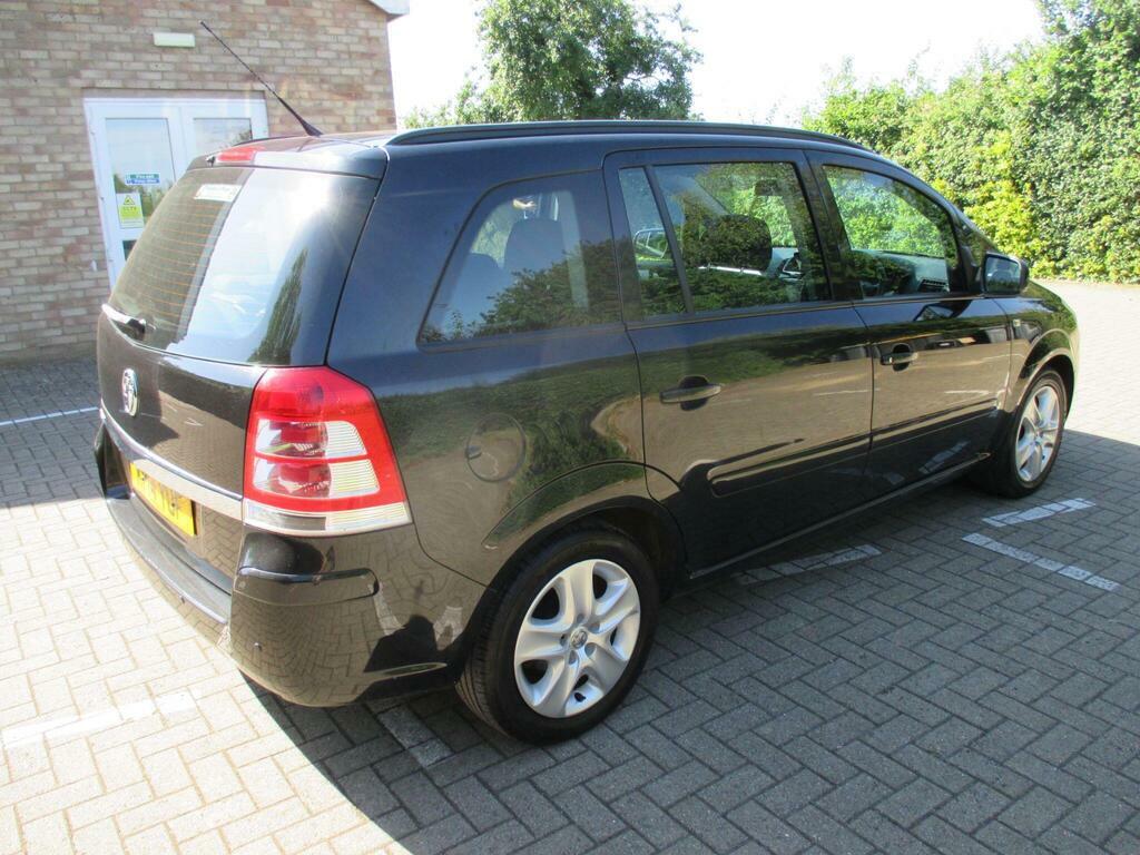 Vauxhall Zafira 1.8 16V Exclusiv Euro 5 Black #5