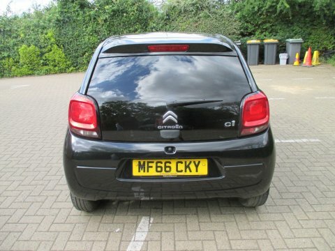 Citroen C1 1.2 Puretech Flair MF66CKY Black #4