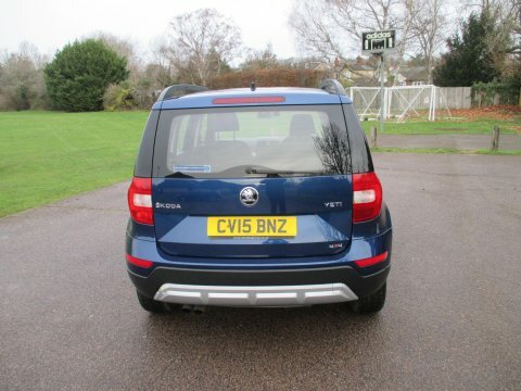 Skoda Yeti 2.0 Tdi S CV15BNZ Blue #4