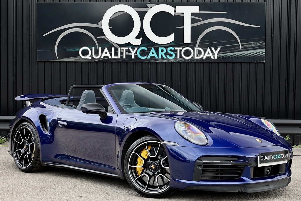 Porsche 911 911 Turbo S Convertible Blue