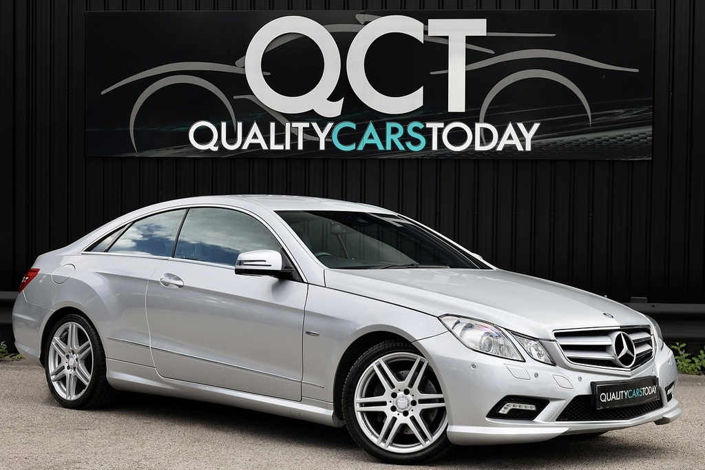 Mercedes-Benz E Class E350 Cdi Amg Sport Coupe Silver