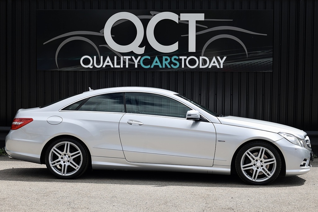 Mercedes-Benz E Class E350 Cdi Amg Sport Coupe Silver #6