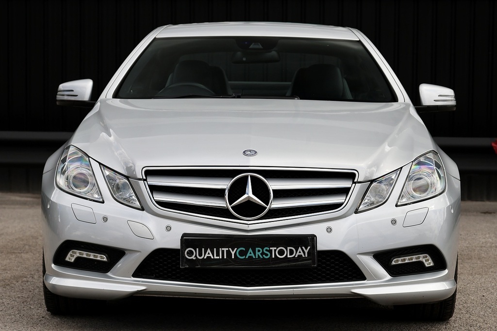 Mercedes-Benz E Class E350 Cdi Amg Sport Coupe Silver #4