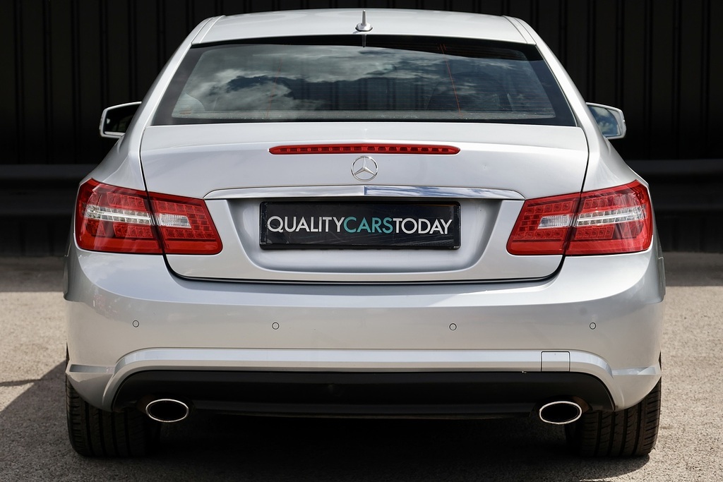Mercedes-Benz E Class E350 Cdi Amg Sport Coupe Silver #5