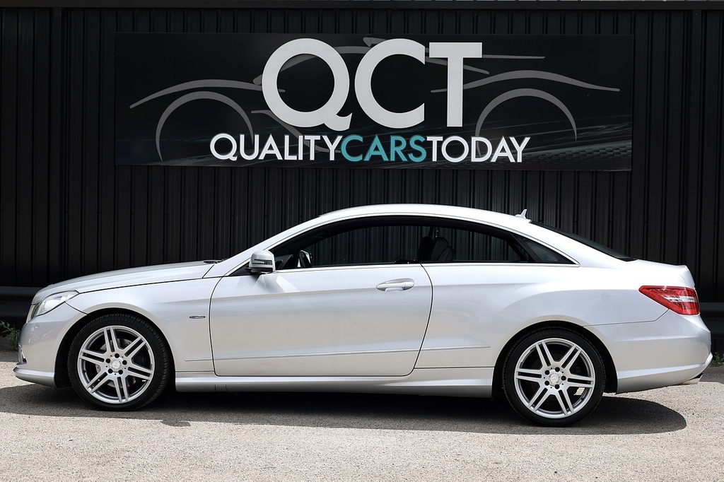 Mercedes-Benz E Class E350 Cdi Amg Sport Coupe Silver #2