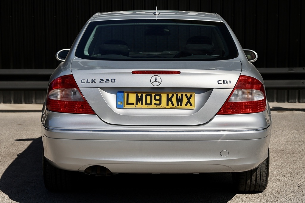 Mercedes-Benz CLK Clk 220 Cdi Elegance Silver #5