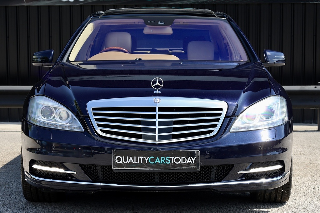 Mercedes-Benz S Class S500 L Blue #4