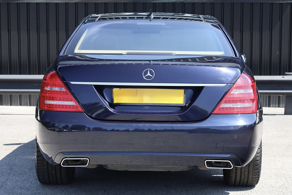 Mercedes-Benz S Class S500 L Blue #5
