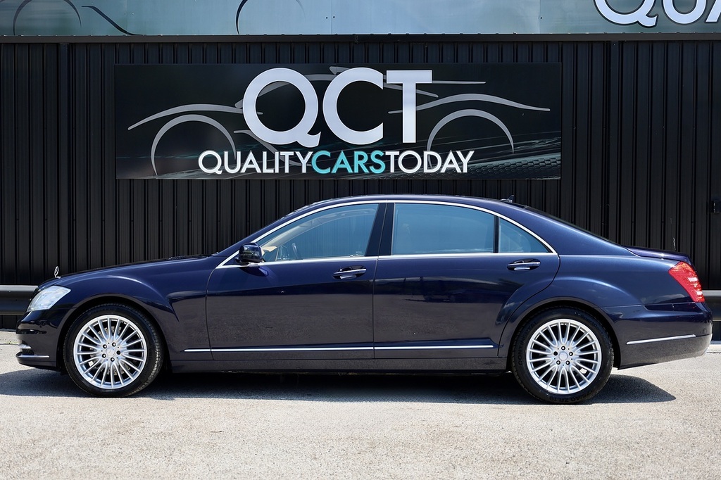 Mercedes-Benz S Class S500 L Blue #2