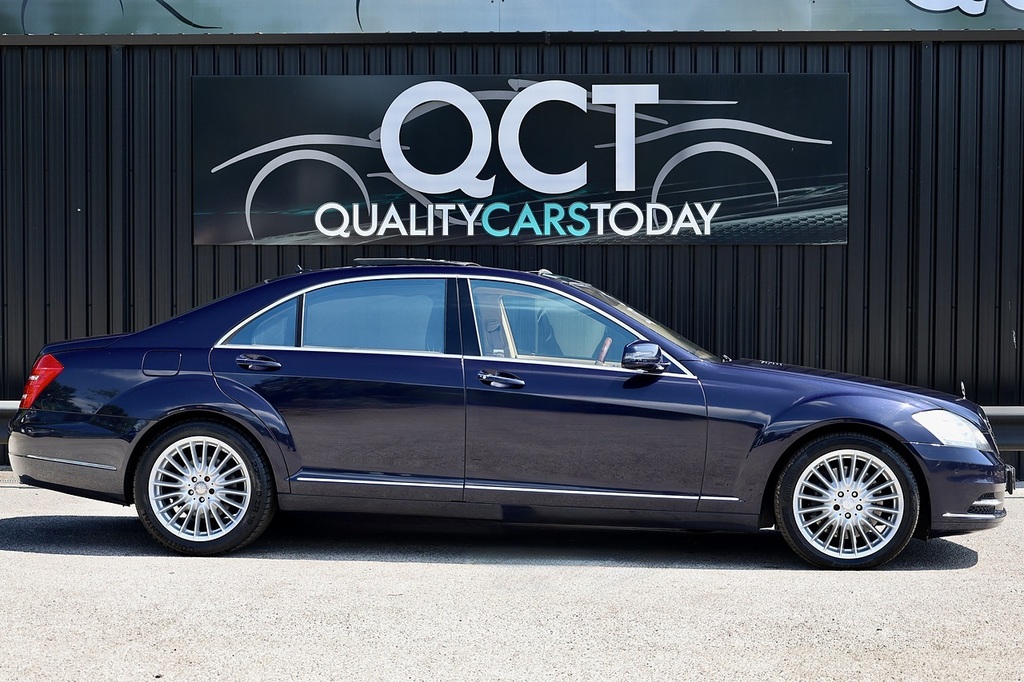 Mercedes-Benz S Class S500 L Blue #6