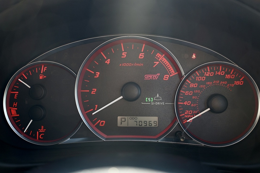 Subaru Impreza Rx Red #12