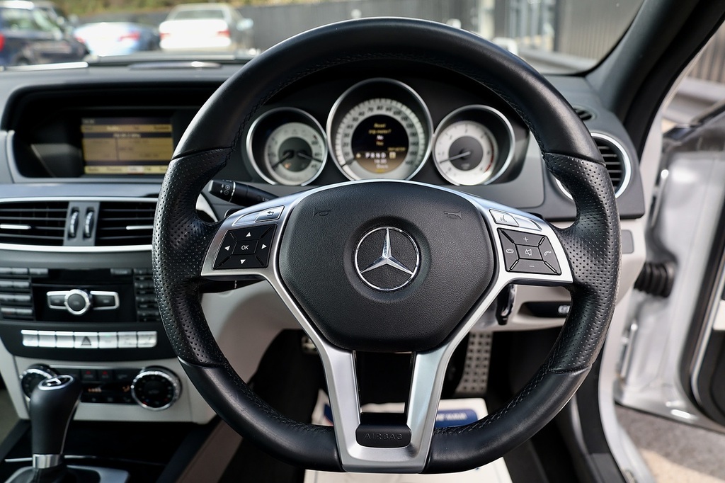 Mercedes-Benz C Class C220 Sport Cdi Blueefficiency Silver #15