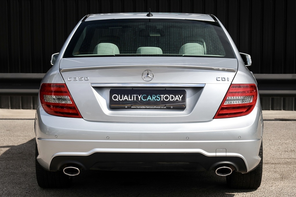 Mercedes-Benz C Class C350 Cdi Amg Sport Silver #5