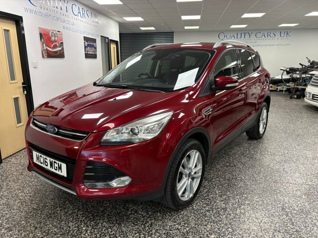 Ford Kuga 2.0 Tdci Titanium X Suv Powershift Awd Red #5