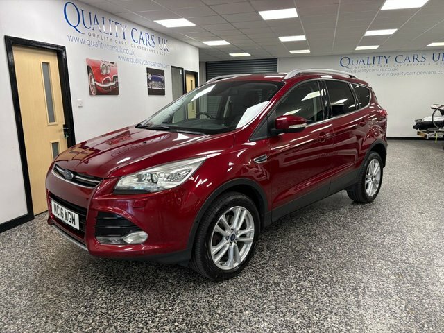 Ford Kuga 2.0 Tdci Titanium X Suv Powershift Awd Red