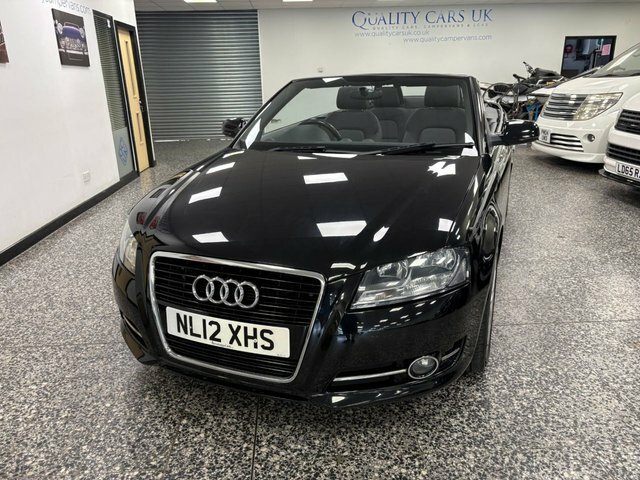 Audi A3 Cabriolet 1.6 Tdi Sport Convertible Euro 5 Black #6
