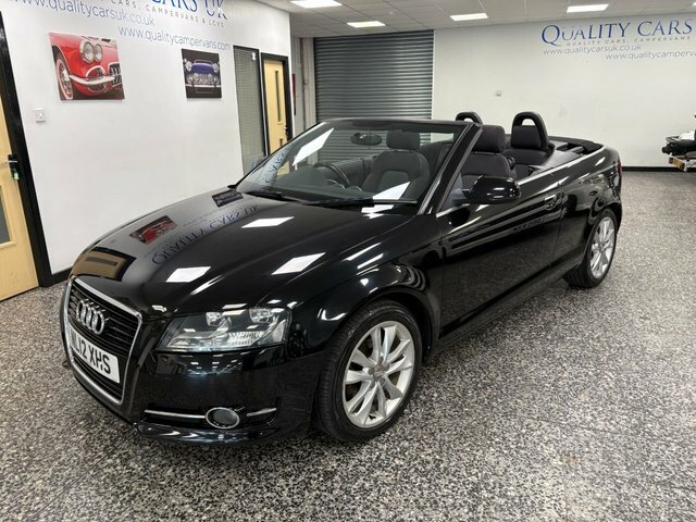 Audi A3 Cabriolet 1.6 Tdi Sport Convertible Euro 5 Black