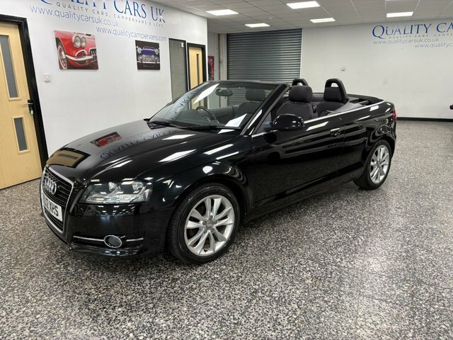 Audi A3 Cabriolet 1.6 Tdi Sport Convertible Euro 5 Black #4
