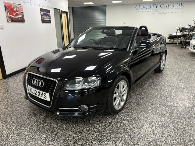Audi A3 Cabriolet 1.6 Tdi Sport Convertible Euro 5 Black #5