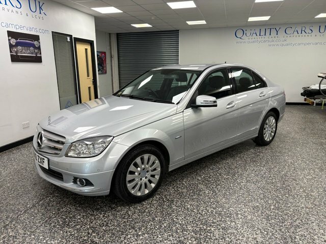 Mercedes-Benz C Class 2.1 C220 Cdi Blueefficiency Elegance Saloon Di Silver