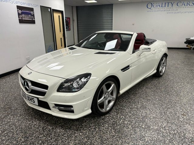 Mercedes-Benz SLK 2.1 Slk250 Cdi Blueefficiency Amg Sport Convertibl White #4