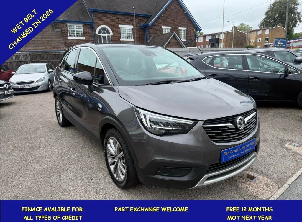 Vauxhall Crossland X Suv 1.2 Griffin Euro 6 Ss 202020 DN20HBJ Grey