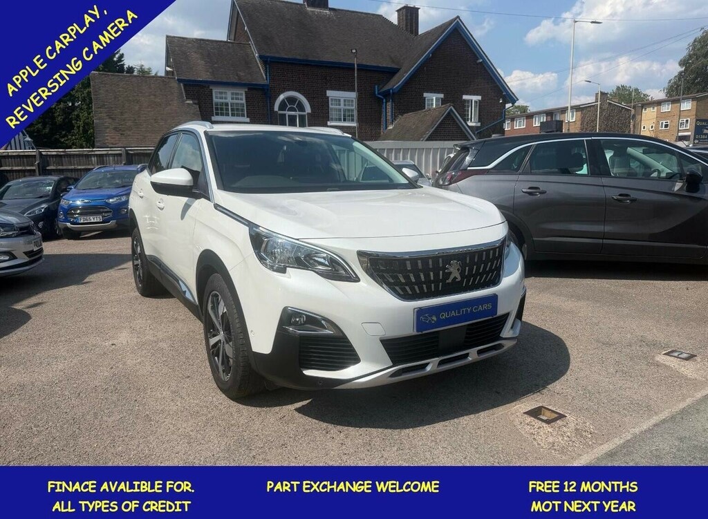 Peugeot 3008 Suv 1.2 Puretech Allure Eat Euro 6 Ss 2018 White