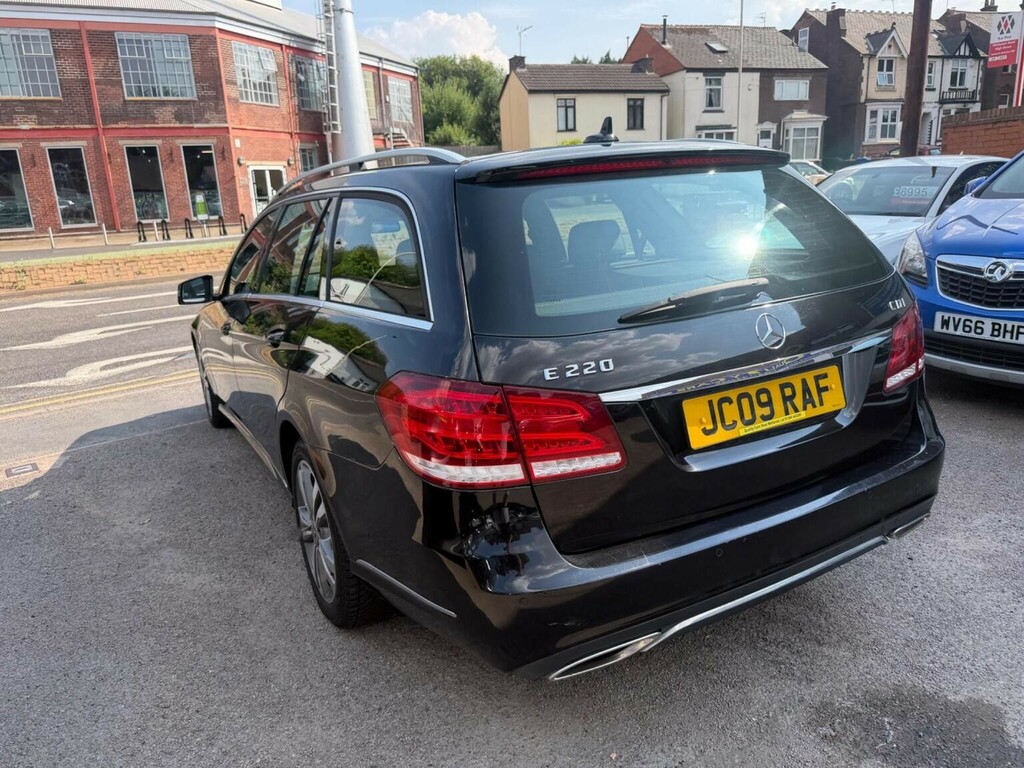 Mercedes-Benz E Class Estate 2.1 E220 Cdi Se G-tronic Euro 5 Ss Black #4