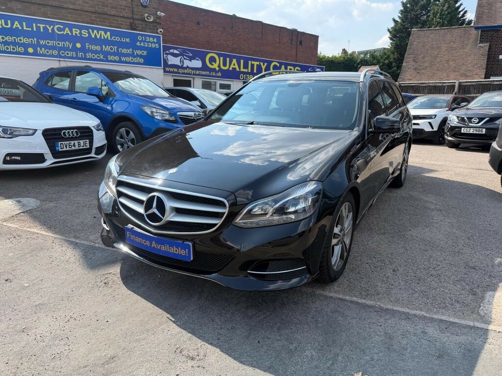 Mercedes-Benz E Class Estate 2.1 E220 Cdi Se G-tronic Euro 5 Ss Black #3
