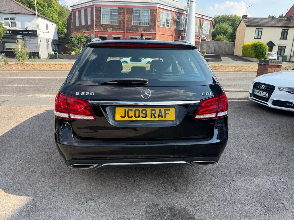 Mercedes-Benz E Class Estate 2.1 E220 Cdi Se G-tronic Euro 5 Ss Black #6