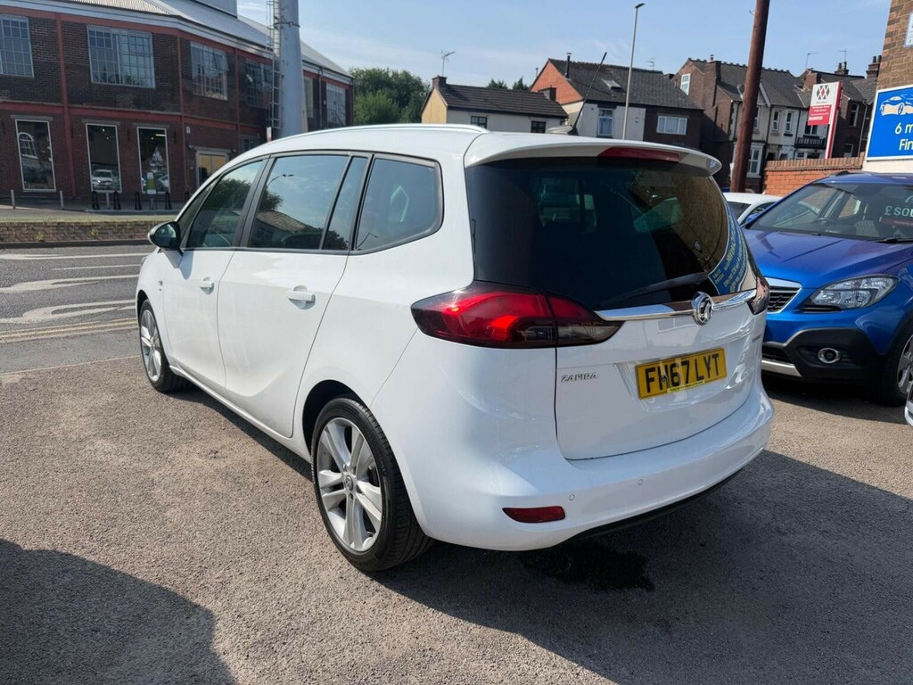 Vauxhall Zafira Tourer 1.4I Turbo Sri Nav Euro 6 White #5