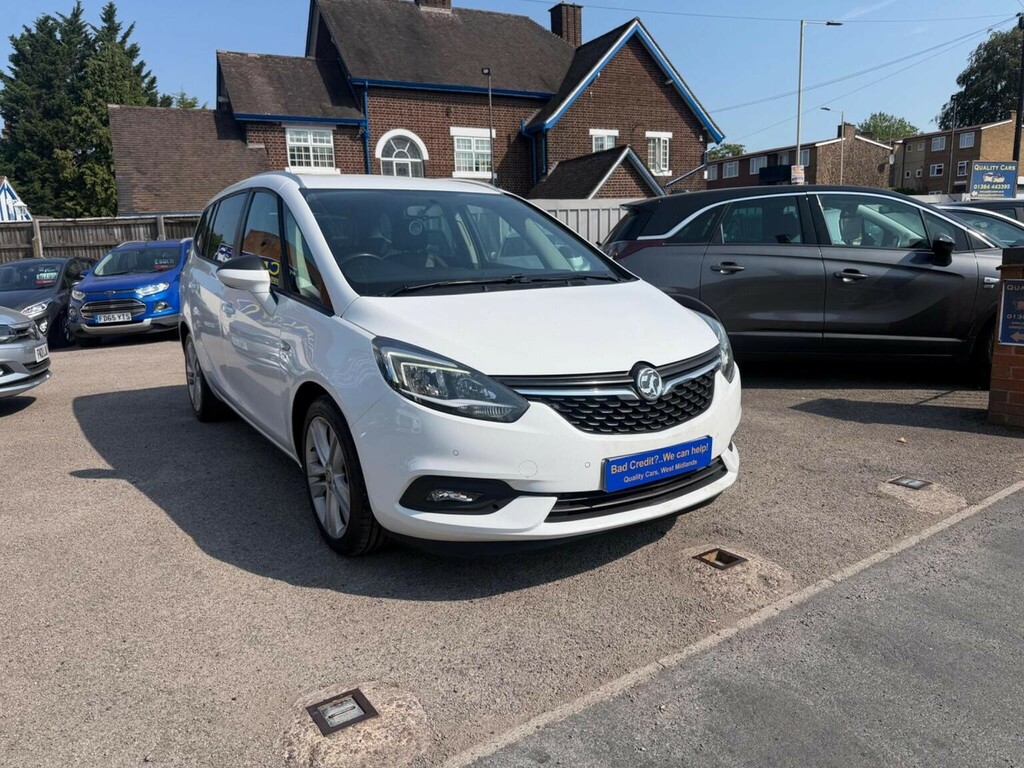 Vauxhall Zafira Tourer 1.4I Turbo Sri Nav Euro 6 White #2