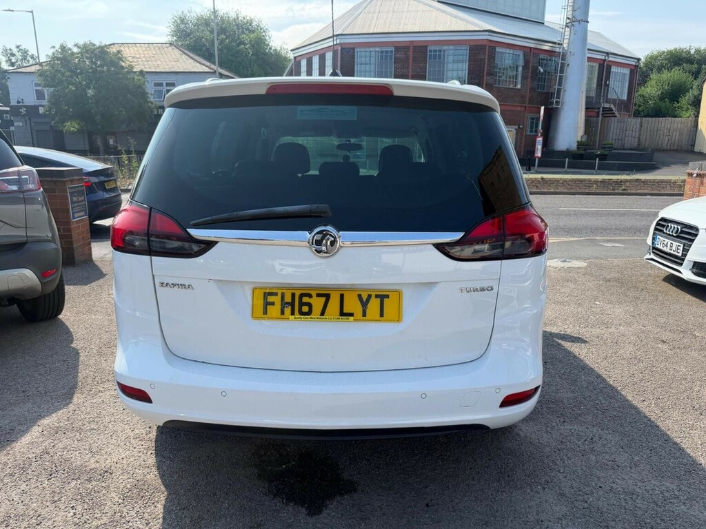 Vauxhall Zafira Tourer 1.4I Turbo Sri Nav Euro 6 White #6