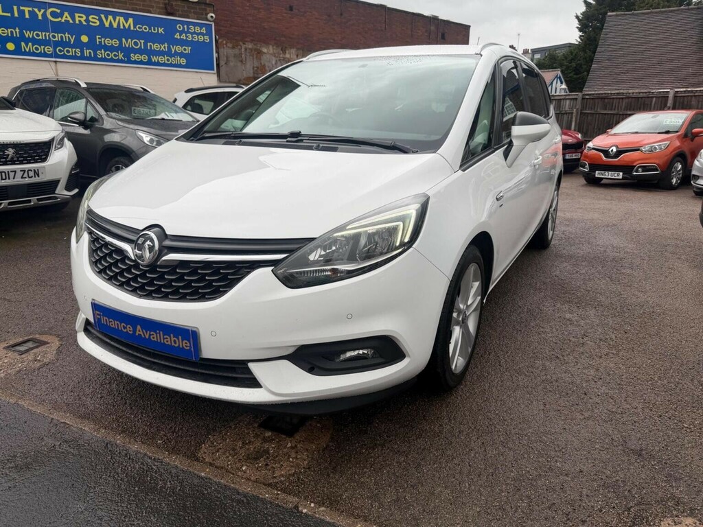 Vauxhall Zafira Tourer Mpv 1.4I Turbo Sri Euro 6 201818 White #4