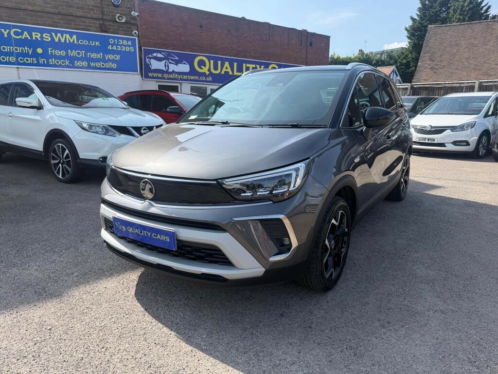 Vauxhall Crossland Suv 1.2 Turbo Sri Nav Euro 6 Ss 202121 DN21UWR Grey #3