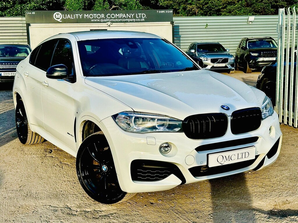 BMW X6 3.0 40D M Sport Xdrive Euro 6 Ss White