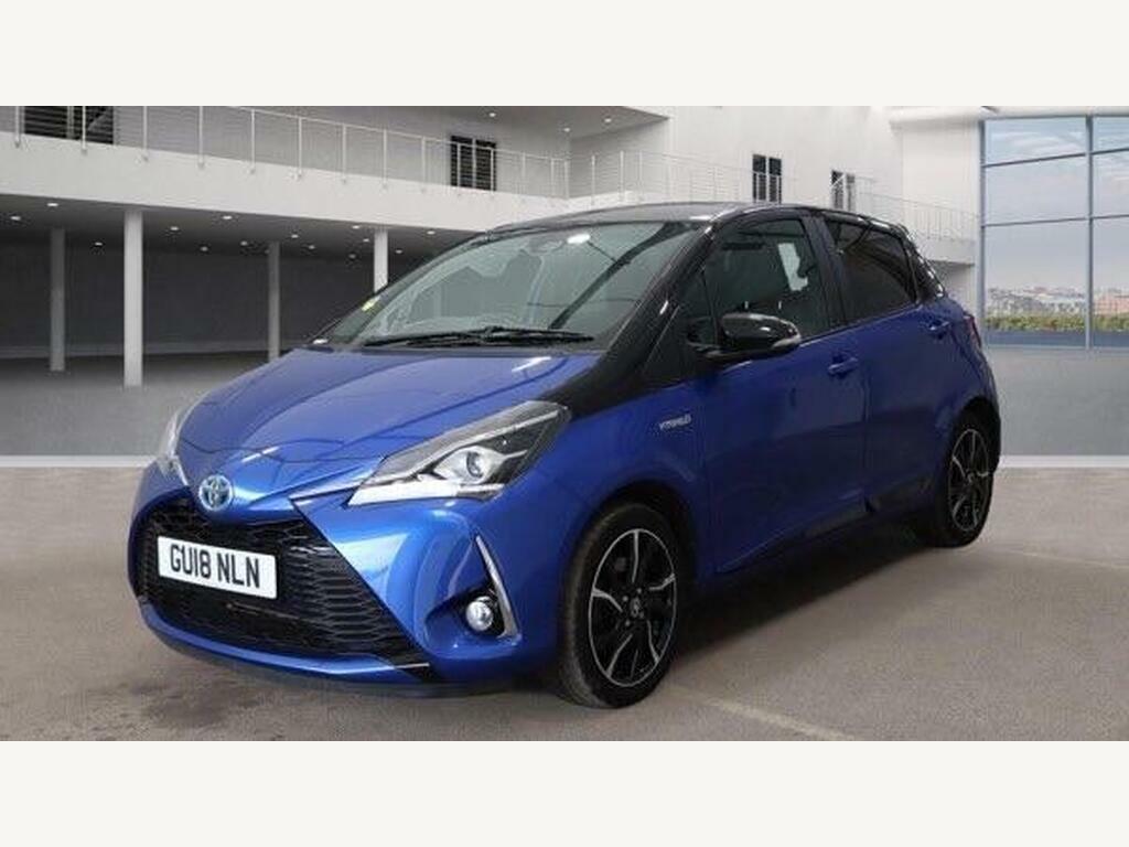 Toyota Yaris 1.5 Vvt-h Grey Bi-tone E-cvt Euro 6 S S Blue #2
