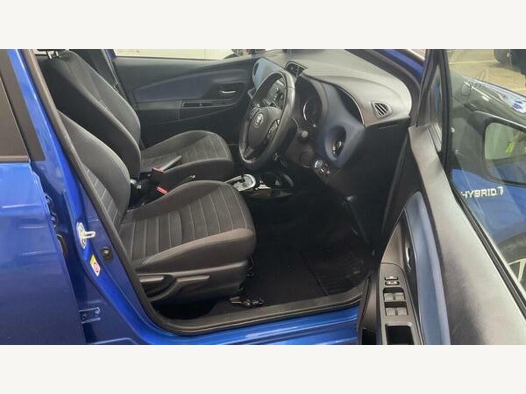 Toyota Yaris 1.5 Hybrid Icon Tech Cvt Blue #9