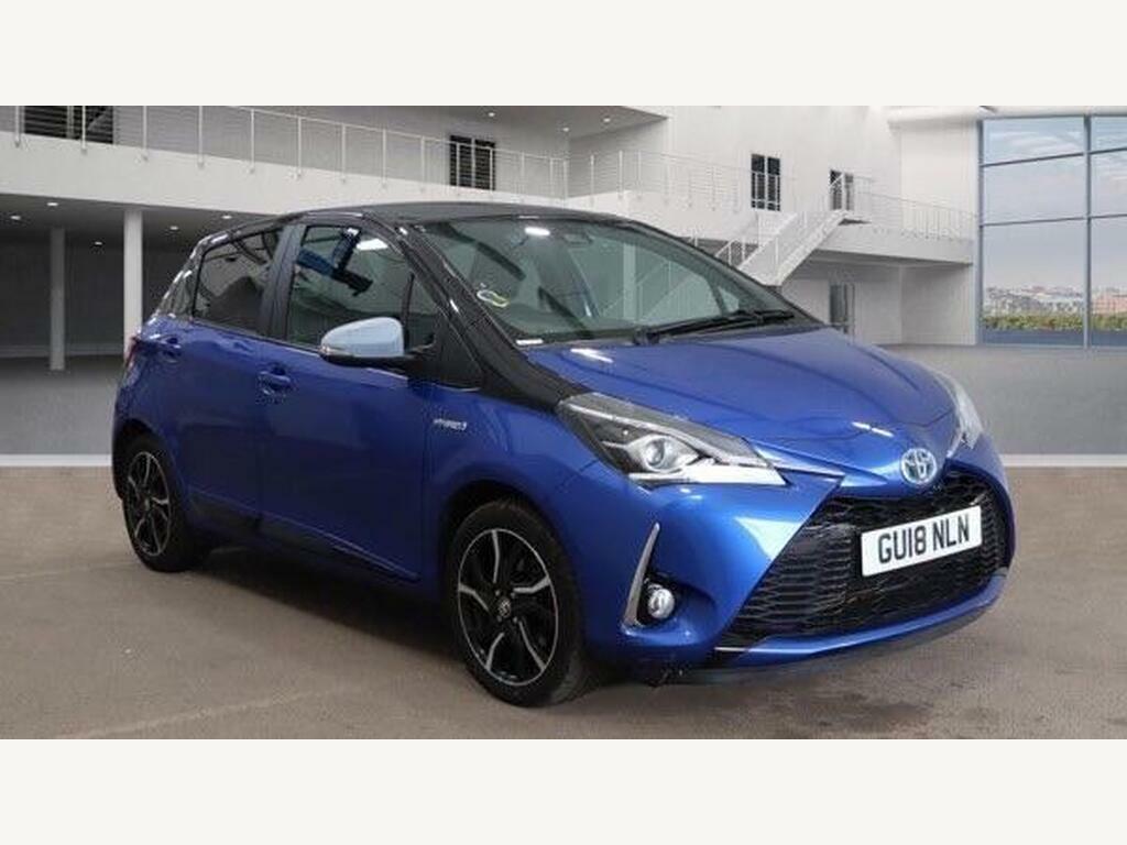 Toyota Yaris 1.5 Vvt-h Grey Bi-tone E-cvt Euro 6 S S Blue