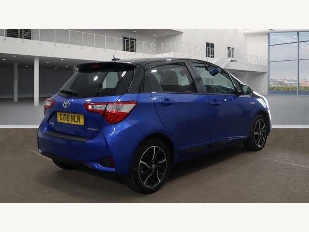 Toyota Yaris 1.5 Vvt-h Grey Bi-tone E-cvt Euro 6 S S Blue #4