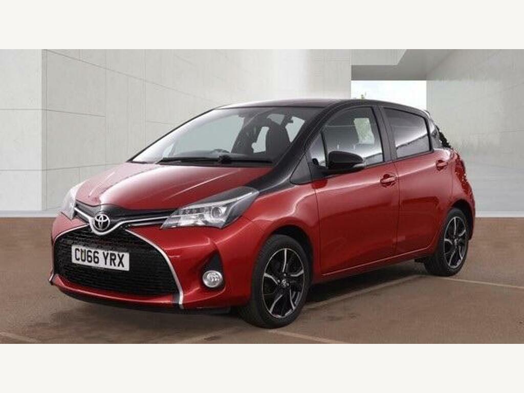 Toyota Yaris 1.33 Dual Vvt-i Design Euro 6 Red #2