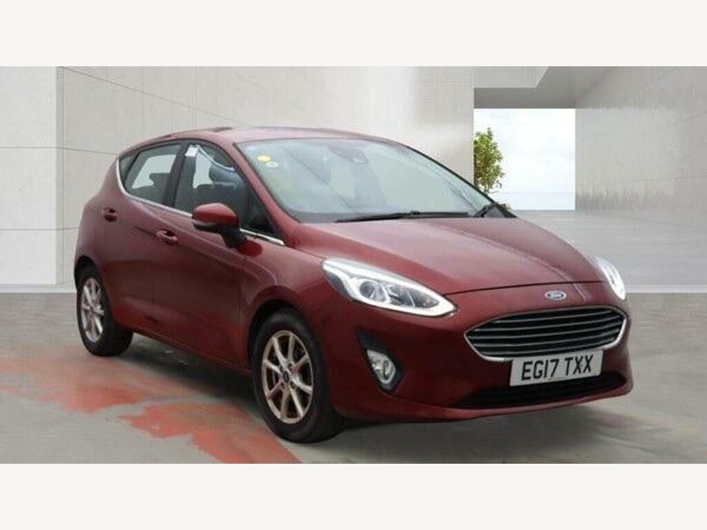Ford Fiesta 1.0T Ecoboost Zetec Euro 6 S S Red