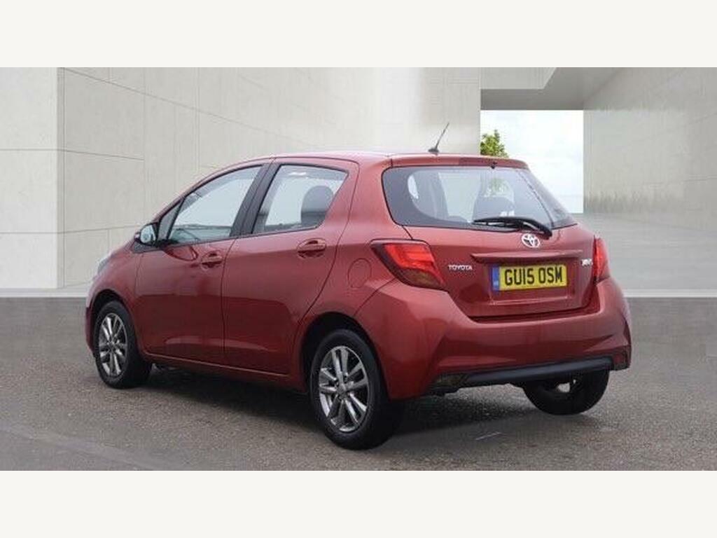 Toyota Yaris 1.33 Dual Vvt-i Icon Multidrive S Euro 5 Red #3