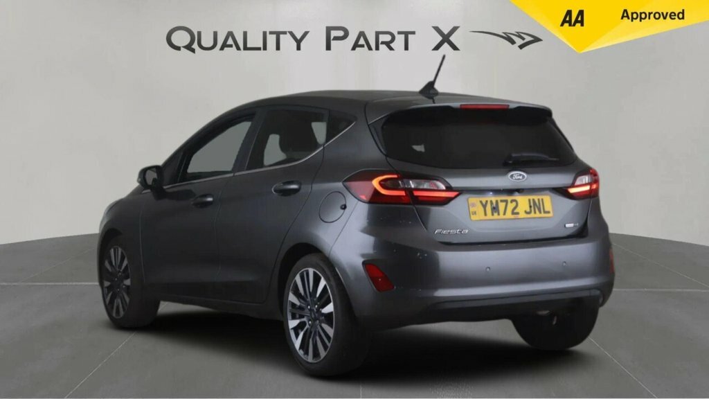 Ford Fiesta Hatchback YM72JNL Grey #5