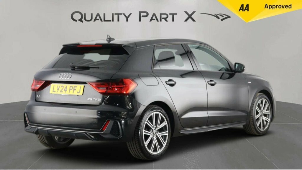 Audi A1 Hatchback LY24PFJ Black #5