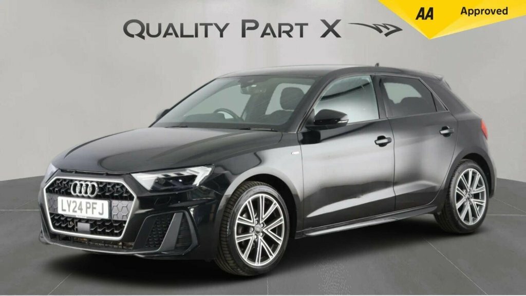 Audi A1 Hatchback LY24PFJ Black #3